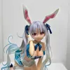 Actie Speelfiguren 24 cm BINDing Mile Anime Figuur Blauw Action Figure Bunny Girl Figuur Sexy Meisje Collectie Speelgoed R230710