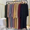 Byxor kaftan abaya dubai kimono cardigan kalkon islam muslim hijab lång klänning abayas för kvinnor robe africaine femme musulmane caftan