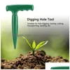 Outros suprimentos para jardim Handheld Transplanting Widger Planting Tools Dibber Soil Digger Hole Punch Semeadura Distribuidor de Mudas Pun Dhkv0
