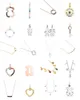 T34 Bear Jewelry Ohrringe aus 925er-Sterlingsilber, Vermeil-Silber-Camee-Halskette mit Edelsteinen, passend für Geschenk im europäischen Schmuckstil, 712322510