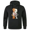 Hoodies voor heren Hallo teddybeer laat je zien hoe ik er echt uitzie Heren Trainingspak Fleece Warme capuchon Modieuze klassieke losse basic hoodie