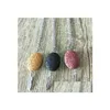 Colares com pingente moda oval lava pedra folha colar rocha vulcânica aromaterapia óleo essencial difusor para mulheres jóias gota del dhsrc