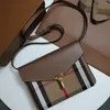 Borsetta designer per donna borsa trasversale di lusso vero petto in pelle petto pacchetto lady composite bote catene tela b serie di controllo della casa con spalla in marrone con scatola