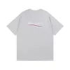 BLCG LENCIA 2023 Summer New 250g 100% cotone T-shirt in tessuto da uomo Stampa di alta qualità Colore manica a goccia Magliette larghe Oversize Top 2023245