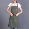 المطبخ مئزر المطبخ ساحة الخبز ساحة دائمة قابلة للتعديل حزام الكتف العمل Cotton Chef حديقة كبيرة للمطعم R230710