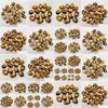 Pierre Naturelle Cristal Semi-Précieux 13X18Mm Visage D'oeil De Tigre Pour Collier Anneau Boucles D'oreilles Bijoux Accessoire Drop Delivery Dh2Iy