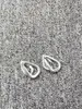 Boucles d'oreilles à tige 2023 UNOde50 exquise mode galvanoplastie 925 argent coulissant irrégulier vacances bijoux cadeaux