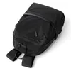 School Bags Style Men's Business Backpack Nylon Solid Color Large Capacity Student Schoolbag Travel on Sale 230710