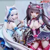 Jogos de filmes 235MM Native NEKOPARA Vol.1 Soleil aberto! Boneco de ação Chocola Vanilla PVC Coleção adulto Modelo Brinquedos Enfeites