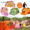 Toy Tents Ball Pool For Children Play Tent Toys Kids Ocean Balls Garden House Foldable Playpen Tunnel 230711