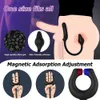 Cockrings Magnetic Male Penis Cock Rings Vibrator Anal Sex Toy For Men Delay Ejaculation Cockring Prostate Massager Couples Ring Vibrators 230710