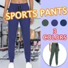 Aktywne spodnie joga Workout Track damskie kieszenie biegaczy zwężane damskie spodnie do biegania z Pantalones De Mujer