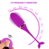 Vibromasseurs 10 vitesses Vibromasseurs télécommandés sans fil Oeuf vibrant USB Kegel Balls Charge Sex Toys pour femmes G-spot Massage Masturbation 230710