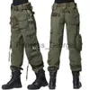 Altri Abbigliamento Pantaloni cargo Tuta Uomo Abbigliamento militare da uomo Pantaloni tattici Abbigliamento da lavoro militare Molti pantaloni dritti stile esercito da combattimento tascabili x0711