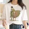 T-shirts för kvinnor The Rising Of Shield Hero Top Dam Manga Streetwear T-shirt Tjej 2000-talskläder