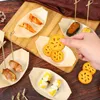 Dinnerware Sets Sushi Tray Disposable Boat Small Compact Dish Lovely Daily Use Dessert Multi-function Plate