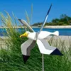 Garden Decorations Seagull Windmill Outdoor Bird Holiday Decorative Wind Spinners Personalized Courtyard Decor Gift Accessories 230710