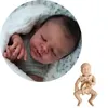 Dockor Bebe Reborn Doll Kit född 16 Inches Zendric Kit Blank omålad oavslutad Babyform DIY För tjejer 230710
