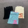 Męskie spodnie Vertabrae spodnie spodnie Man Kobiety Spodnie Męki potu swobodne joggery kombinezonowe męskie streetwear sportowy spodni francuska frotte luźne custome j230711