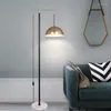 Lampadaires Trépied Lampe En Bois Lumière Moderne Plume Candélabre En Fer Forgé
