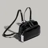 Waist Bags 2023 Trend Fashion Summer Cute and Playful Solid Backpack Versatile Casual Black Small 230711