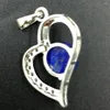 Pendentif Colliers Oeil de Tigre Howlite Aventurine Lapis Lazuli Goldstone Bleu Sable Cristal Opale Jaspe Coeur Perle WB820