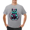 Linne herr Maneki-Neko Geek matt t-shirt Oversized t-shirt herr långärmade skjortor