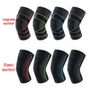 Knee Pads 1Pcs Elastic Straps Compression Brace Support Basketball Football Fitness Sport Pad Cycling Running Kneepad Sleeve