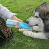 Köpek araba koltuk 3'ü 1 portatif evcil hayvan su şişesi biyolojik olarak parçalanabilir kaka çantası yürüme için besleyici köpekler içen kase köpek yavrusu