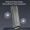 Datorkylningar Solid State Drive M 2 NVME Kylfläns Aluminiumlegering SSD Termisk silikonkudde Kylaruppgraderingstillbehör