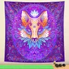 Tapisserier Meditation Heminredning Tapestry Decor Bedroom Sheet Yoga Mat Sofa Filt