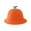 Berets Cartoon Sprout Hat Grass Enfants Beaut Suncreen Sun Sun Outdoor Summer bébé pêcheur