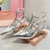 Designer -Sandal Flat Sole Designer Dames Mary Jane Wedding Party Platform Summer Dress schoenen