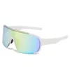 New outdoor cycling glasses for men and women, windproof sunglasses for bicycles, trendy and colorful sunshade sports glasses