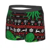 Underpants Cthulhu Ugly Xmas Man's Boxer Briefs Alien Highly Breathable High Quality Birthday Gifts
