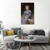 Classical Portrait Paintings William Adolphe Bouguereau Daisies Hand Painted Canvas Art Reproduction High Quality