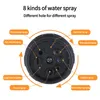 Besproeiingsapparatuur Tuin Besproeiingspistool Auto Wasmachine Machine 8 Modes Spray Patters Slang Nozzle Yard Plant Lawn Sprinkler Cleaning Irrigation Tool 230710