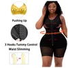 Waist Tummy Shaper Fajas Colombia Post Surgery Shapewear High Compression Slimming Belt Women Flat Stomach Butt Lift Body Shaper Zipper Crotch 230710