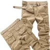 Pantaloni da uomo Cargo militare Tuta da uomo Casual Cotton Tactical Camouflage Camo Multi tasche Army Pantaloni dritti Pantaloni larghi 230711