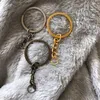 Keychains 70 Pieces 25mm Color Keyrings Metal Round Bifurcated O Ring With Chain For Home Car Office Key Accessories