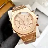 Mens Watch Quartz Movement Designer Watches 45mm Sapphire Wristwatch 모든 다이얼 작업 방수 손목 시계 Montre de Luxe