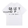 Nouveau 23ss Hommes t-shirts orange Galleryse Femme Designer Galleryes marque de mode Cotons Casual Shirt Luxurys Vêtements Street Shorts hommes femmes T-shirt