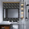 Adesivos de parede 3D PVC Azulejo Autoadesivo Faça Você Mesmo À Prova D' Água Para Casa Sala de Estar Banheiro Cozinha Decoração 10X10CM HANW88