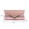 Evening Bags Women Lady Stylish Handbags Glitter Envelope Clutch Purse Party Bag Gift Small For Luxury 230711