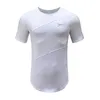 T-shirts pour hommes hauts frais et respirants Patchwork CottonMesh T-shirt Fitness musculation à manches courtes vêtements de tranning