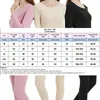 Vêtements de nuit pour femmes Pyjamas sous-vêtements thermiques Costumes Femme Pyjamas doux Ensembles hiver chaud col rond Slim Shaper sans couture polaire Pijama