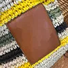 Bolsa de compras de tecido de grama Bolsas femininas com costura colorida com alça de ombro bordada Bolsas de ombro femininas Bolsas de mão Bolsas de crochê Alta qualidade