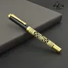 Фонтановые ручки Metal Pen Nib 07 мм каллиграфия Винтажный подарок для написания канцелярских товаров офисные школьные принадлежности 230707