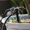 Attrezzature per l'irrigazione 50 pezzi Gocciolatore a spillo regolabile a 8 fori Irrigatore a 360 gradi Giardinaggio Orticoltura Ugello per irrigazione Strumenti per l'irrigazione del giardino 230710