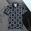 2023Designer mode top zakelijke kleding Polo GU logo geborduurde kraagdetails korte mouw poloshirt heren meerkleurig meerkleurig T-shirt M-XXXL